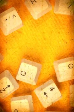 Computer keys Stock Photos