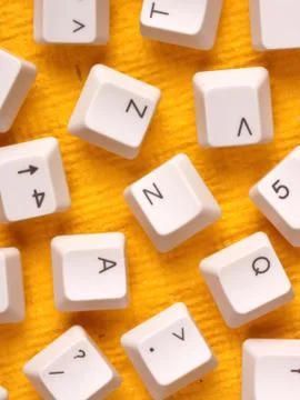 Computer keys Stock Photos