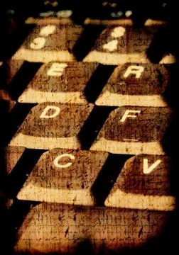 Computer keys Stock Photos