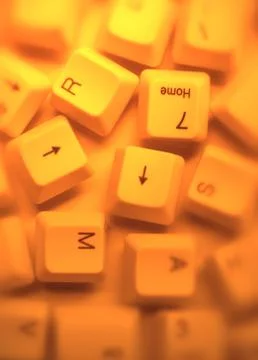 Computer keys Stock Photos