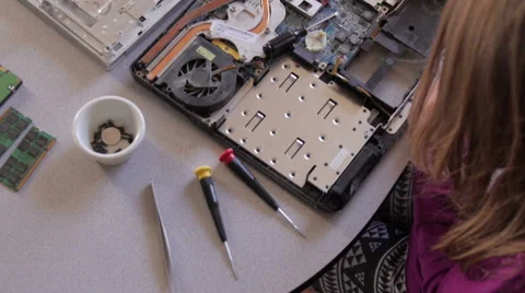 Computer Repair Stock Footage ~ Royalty Free Stock Videos | Pond5