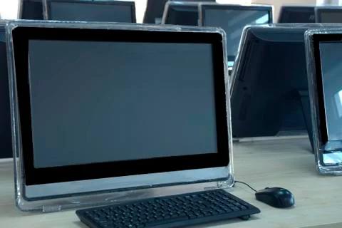 Computer Lab, Foto stock