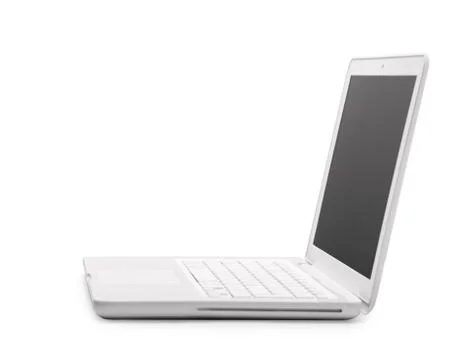 Computer laptop and mouse Foto stock