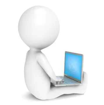 Computer Laptop Stock Illustration