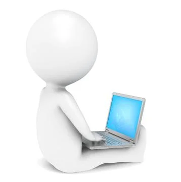 Computer Laptop Stock Illustration