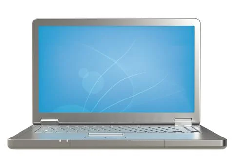 Computer Laptop Stock Illustration