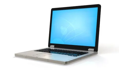 Computer Laptop Stock Illustration