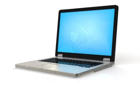 Computer Laptop Stock Illustration