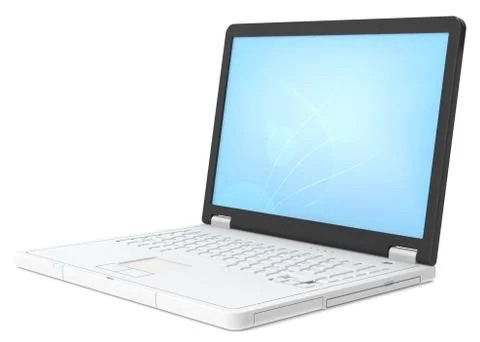 Computer Laptop Stock Illustration