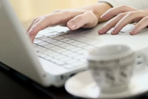 Computer laptop Stock Photos