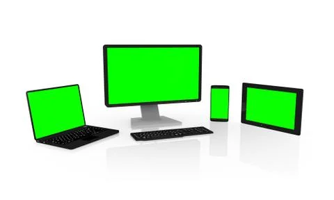 Computer LINK Stock Illustration