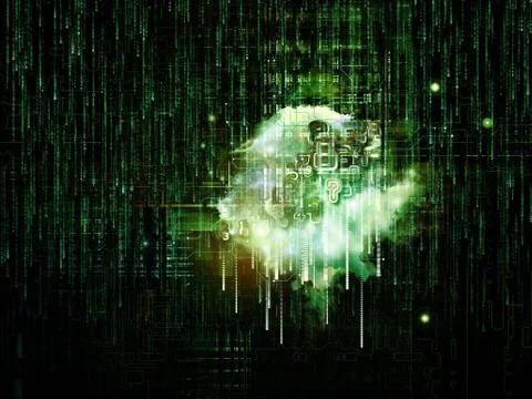 Computer Logic Stockillustratie