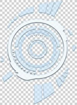 Computer made digital circle Stock-Illustration