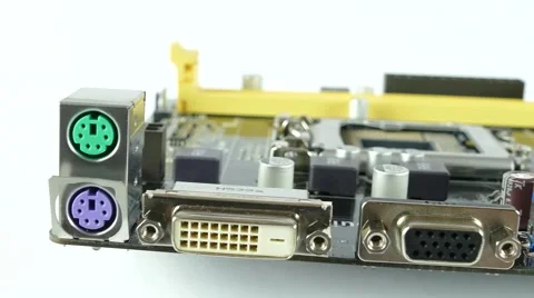 Computer Main Board, Motherboard 4K Footage Stock Footage 63050898