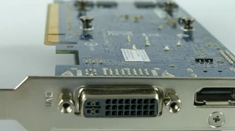 Computer Main Board, Motherboard 4K Footage Stock Footage 63051389