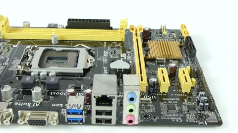 Computer Main Board, Motherboard 4K Footage Stock Footage 63051629