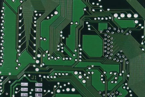 Computer main board texture Foto stock