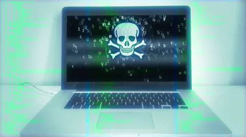 Computer Malware Hacks Source Code Stock Footage 68019101
