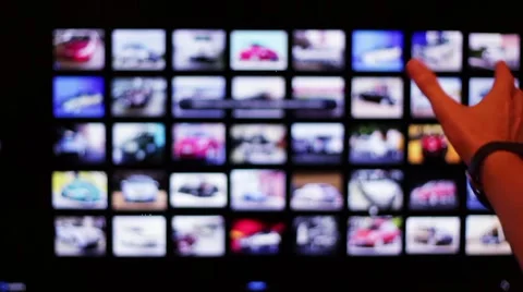 Computer manipulation Stock Footage