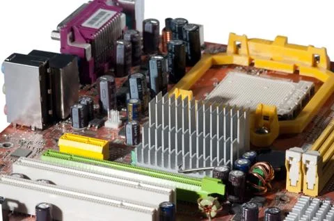 Computer matrix Stock Photos