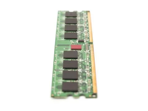 Computer Memory Chip Module 스톡 사진