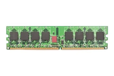 Computer Memory Chip Module Stock Photos