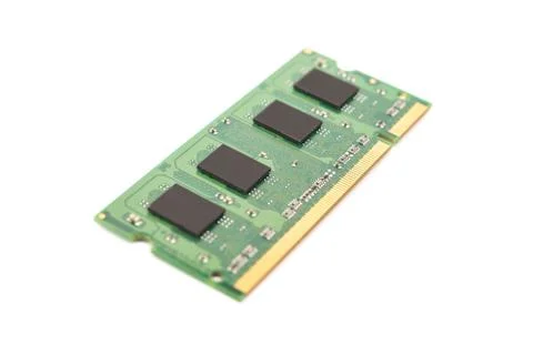 Computer Memory Chip Module 스톡 사진
