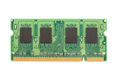 Computer Memory Chip Module 스톡 사진