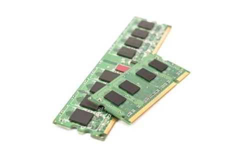 Computer Memory Chip Modules 스톡 사진