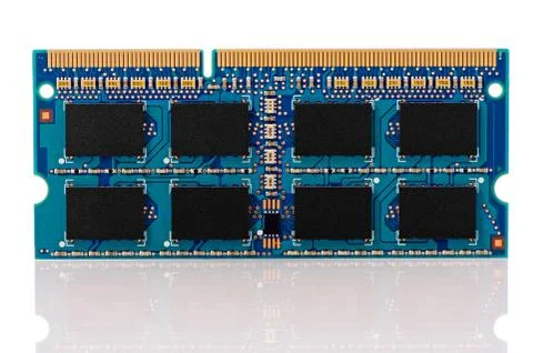 Computer memory chip 스톡 사진