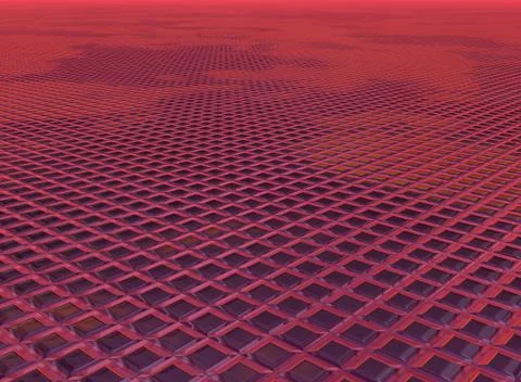 The computer memory of the data cell. 3D illustration 스톡 일러스트