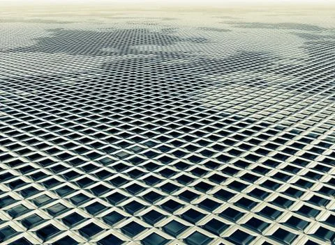 The computer memory of the data cell. 3D illustration 스톡 일러스트