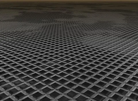 The computer memory of the data cell. 3D illustration 스톡 일러스트