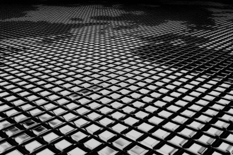 The computer memory of the data cell. 3D illustration Stock Illustration