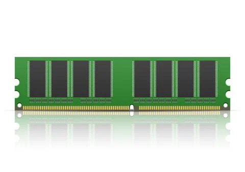 Computer memory Stock Illustration