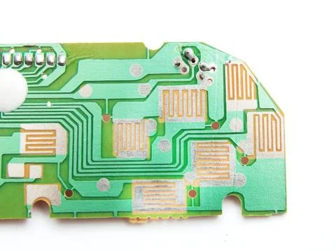 Computer memory isolated on white Stock Photos