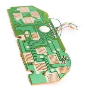 Computer memory isolated on white Stock Photos