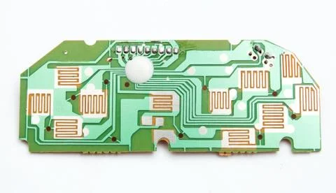 Computer memory isolated on white Stock Photos