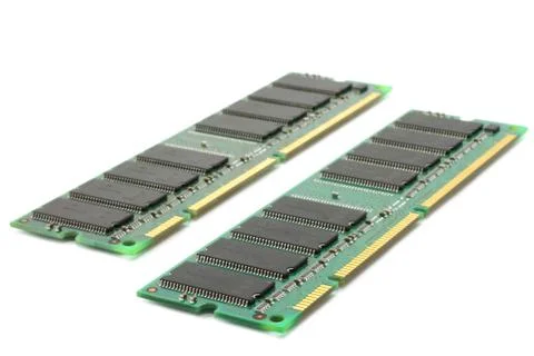 Computer memory modules Stock Photos