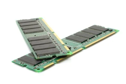 Computer memory modules Stock Photos