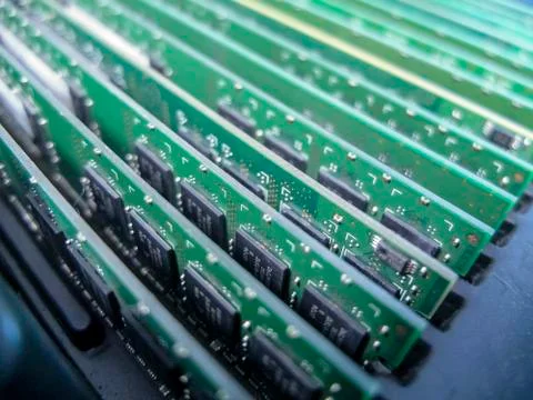 Computer memory Stock Photos