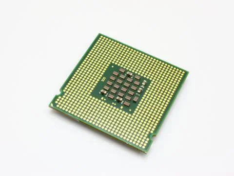 Computer micro processor Stock Photos