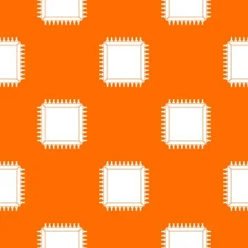 Computer microchip pattern seamless 스톡 일러스트