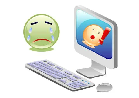 Computer mobility, internet Stock Illustration