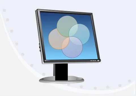 Computer mobility, internet Stock-Illustration