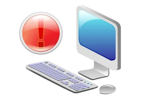 Computer mobility, internet Stock Illustration