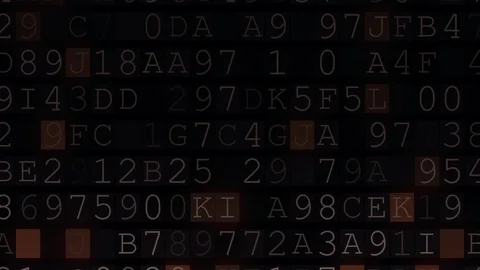 Computer monitor information data code. Stock Footage 123152135