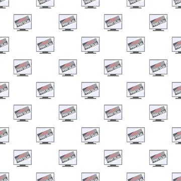 Computer monitors displaying too old. Message illustrating age discrimination Stock-Illustration