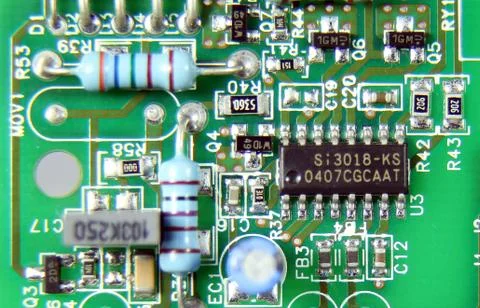 Computer Mother Board Stock Photos