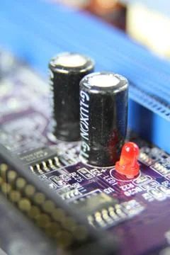 Computer Mother Board 스톡 사진